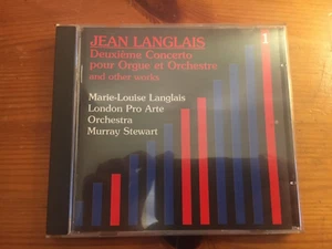 Jean, MARIE-LOUIS LANGLAIS  Deuxieme Concerto Pour Orgue Et Orchestre, Vol. 1 CD - Bild 1 von 3