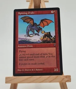 Spitting Drake Visions Magic Karte MTG englisch (Feuerspeiender Sceada) - Bild 1 von 2