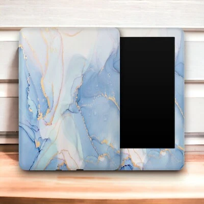 Marble Blue Amazon Kindle Skin | Kindle Skin Vinyl Wrap - All Kindle Models - Image 1 of 4