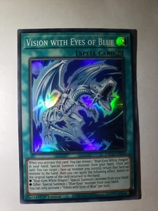 Yu-Gi-Oh! JCC Vision with Eyes of Blue Battle of Chaos BACH-EN050 1a Edición... - Imagen 1 de 2