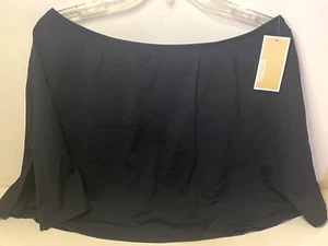 Michael Kors Women's Logo-Elastic Pleated Skirted Swim Bottoms Womens 18W ~ New - Picture 1 of 8