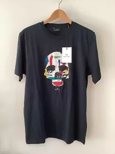Camiseta calavera negra Paul Smith para hombre nueva con etiquetas, talla M del Reino Unido, etiquetada - Imagen 1 de 4