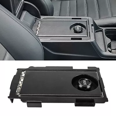 For 2023-2025 Honda CR-V New Center Console Gun Safe Black W/ Storage Box Cover - Image 1 of 4