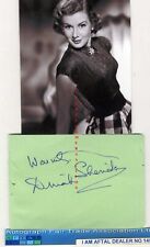 Dinah Sheridan, Petula Clark vintage signed page AFTAL#145