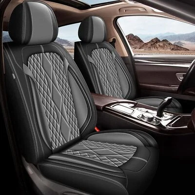 Car 2-Seat Covers Front Row For Buick Envision 2016-2024 PU Leather Cushion Pad - Imagem 1 de 4