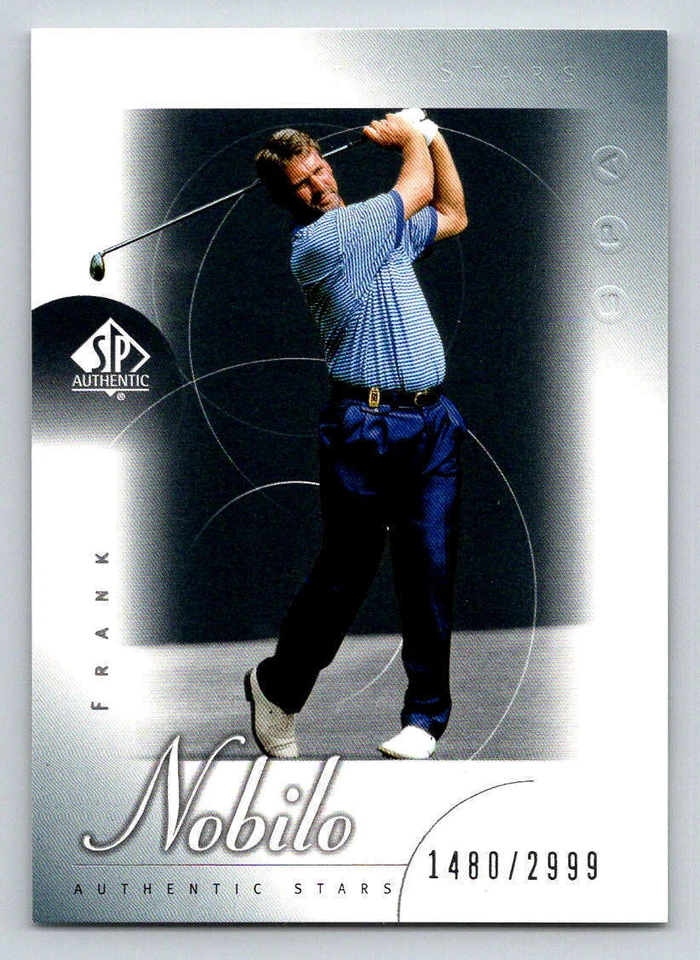 2001 SP Authentic #74 Frank Nobilo AS RC 2999 (ref 185632) - Image 1 of 2