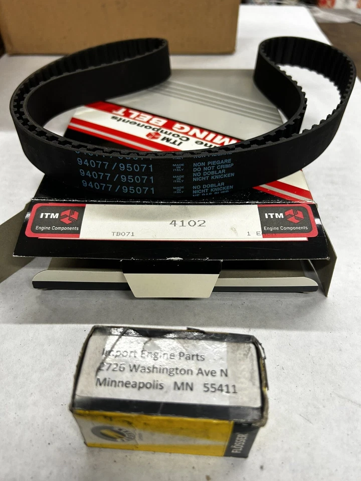 CINTURÓN DE DISTRIBUCIÓN COMPATIBLE CON DODGE CARAVAN 2213cc 87,5 mm SOHC 1981-1988 4102 Foto 1 de 1