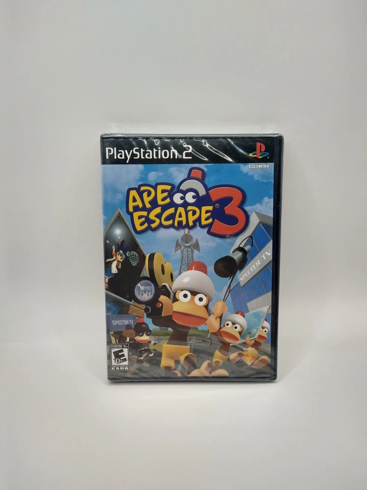 Ape Escape 3 (PS2) PlayStation 2, Rare Grail (Japan Studios, Sony) [Brand New] - Image 1 of 4