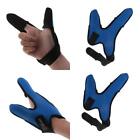 2pcs Thumb Index Finger Gloves Two Finger Stall Protector Casting Finger Guard