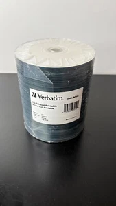 VERBATIM 95252 CD-R 52x 700MB 80Min White Inkjet Hub Printable 100 pack Spindle - Picture 1 of 3