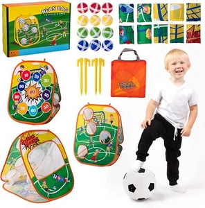 Sundaymot Bean Bag Toss Game Toy, Football Toys. Toddler multicolour - Picture 1 of 6