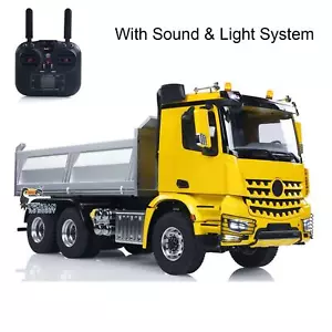 1/14 RC Hydraulic Dumper 2Speed Tipper Model 3348 6X6 Metal Chassis No Lock Axle - Picture 1 of 15