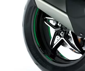 Anillos de llanta originales Kawasaki Ninja H2 SX cinta de llantas - Imagen 1 de 1