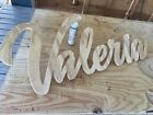 “Valeria” Wood Cutout 42” Inches Wide 3/4 Plywood