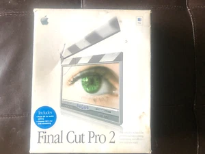 Apple Final Cut Pro 2 RETAIL (M8179Z/A) COMPLETE - Picture 1 of 7