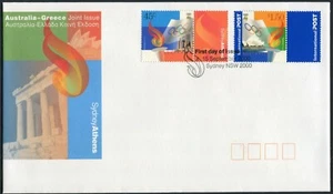 Australia Sydney Atenas 2000 edición conjunta conjunto de 2 cubiertas de primer día, en muy buena condición - Imagen 1 de 1