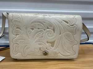 Bolso Bandolera Patricia Nash FRANCIA ORGANIZADOR Cuero Envejecido (Ceniza Ámbar) - Imagen 1 de 9