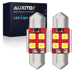 Luz LED blanca de repuesto 31MM 3175 luz interior matrícula luz maletero EE. UU. - Imagen 1 de 12