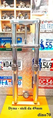 Harley Davidson forcella fork completa originale steli da 49 mm  x modelli Dyna - Immagine 1 di 4