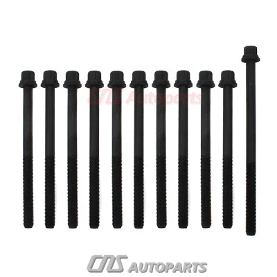 Cylinder Head Bolts Fit 90-97 Accord Odyssey Prelude S 2.2L L4 SOHC F22A F22B - Image 1 of 4