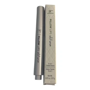 It Cosmetics Pillow Lips festes Serum 5 in 1 getönter Glanz 11,11 0,07 Oz. NEU - Bild 1 von 2