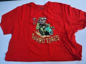 Lootwear Exclusive Battletoads Turbo Toads Men's Red T-Shirt Size 3XL Lootcrate - Picture 1 of 3