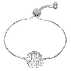 PRIMROSE Sterlingsilber Monogramm Initiale verstellbar Armband "H" Neu im Karton tolles Geschenk - Bild 1 von 1