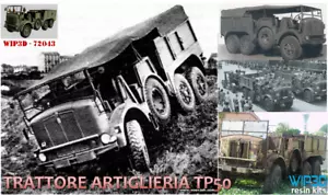 Trattore Dovunque TP 50, modello in resina. Scala 1/72 – N° rif. 72043 WIP3D - Foto 1 di 4