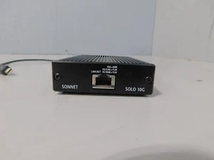 Sonnet Solo 10G 10GBASE-T Thunderbolt to 10 Gigabit Ethernet Adapter - Photo 1/3