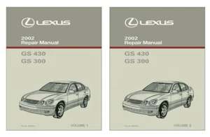 2002 Lexus GS 300 GS 430 Shop Service Repair Manual Complete Set - Picture 1 of 1