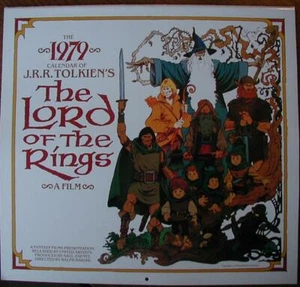 Lord of the Rings Animated 1979 Wall Calendar(12X12) - Picture 1 of 2