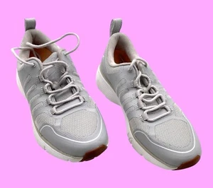 Dr. Comfort Womens Grace Athletic Shoes 9.5M Light Grey Mesh & Micro Suede - Picture 1 of 10