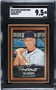 2018 Panini Diamond Kings P3 Cal Ripken Portraits SGC 9.5 MINT+ - Picture 1 of 2