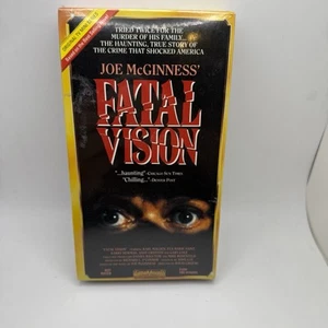 VINTAGE 1992 HTF SEALED FATAL VISION STAR MAKER NBC TV MINISERIES VHS TAPE - Foto 1 di 3