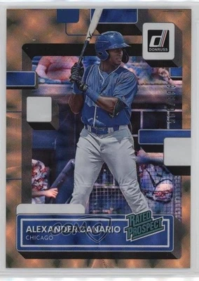 2022 Panini Donruss Rated Prospect /999 Alexander Canario #RP-12 - Image 1 of 2