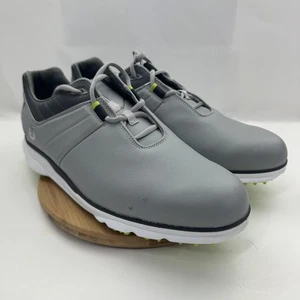 FootJoy Pro SL Golfschuhe Herren Größe 13 Grau Schwarz Spikeless Leder FTF 53075 - Bild 1 von 10