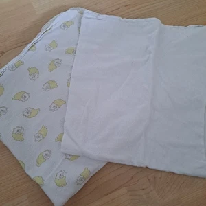2 unterlegtücher Baby Spucktücher Bett Viereckig Groß - Bild 1 von 1
