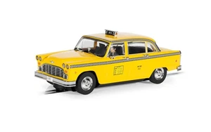 Scalextric C4432 1977 NYC Classic Yellow Taxi New York Slot Car Model Kit - Picture 1 of 1