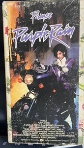 PRINCE Purple Rain USA VHS Cassette USED VG WHEN DOVES CRY 1984 I WOULD DIE 4 U - Picture 1 of 3