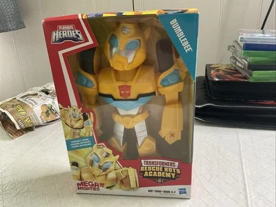 Transformers Rescue Bots Academy Mega Mighties Bumblebee 10-inch Action Figure - Image 1 of 3