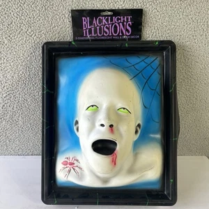 Black Light Illusions R. Marino Vintage 1998 3D Horror Uomo Halloween Vintage - Foto 1 di 8
