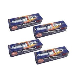 NGK set of 4 Double Fine Electrode Iridium Spark Plugs 96413 DF5B-8A fits Lexus - Picture 1 of 2