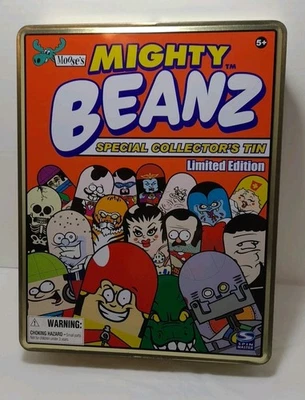 Moose's Mighty Beanz Lata Especial Coleccionista #2 Edición Limitada Beanz Dorado  Foto 1 de 4