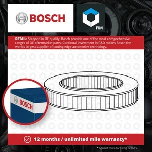 Air Filter fits ROVER METRO 1.3 90 to 92 12HL Bosch GFE1096 GFE1143 PHE10015 New - Picture 1 of 2