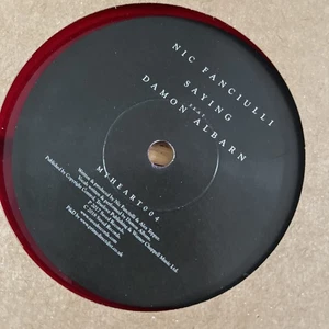Nic Fanciulli and Damon Albarn (Blur/Gorillaz) - Saying Red 7" Vinyl RSD2018 NEW - Picture 1 of 8