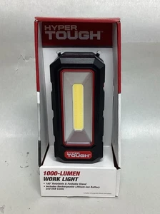 Hyper Tough 1000 Lumens Rechargeable Work Light with Aluminium & Plastic Housing - Picture 1 of 3