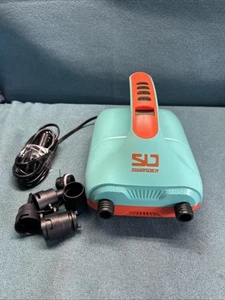 Paddleboard Pump - Swonder HT-728 Electric Air Pump Blue/orange - Picture 1 of 8