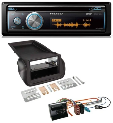 Pioneer MP3 DAB USB CD Bluetooth Autoradio für Citroen Nemo Peugeot Bipper ab 20 - Bild 1 von 4