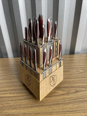 Juego de bloques de cuchillos Hammer Stahl HS-6300R - 21 piezas (leer) Foto 1 de 4