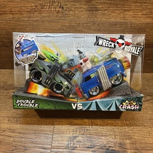 MGA Wreck Royale Confezione da 2 Double Trouble Vs King Crash - Foto 1 di 13